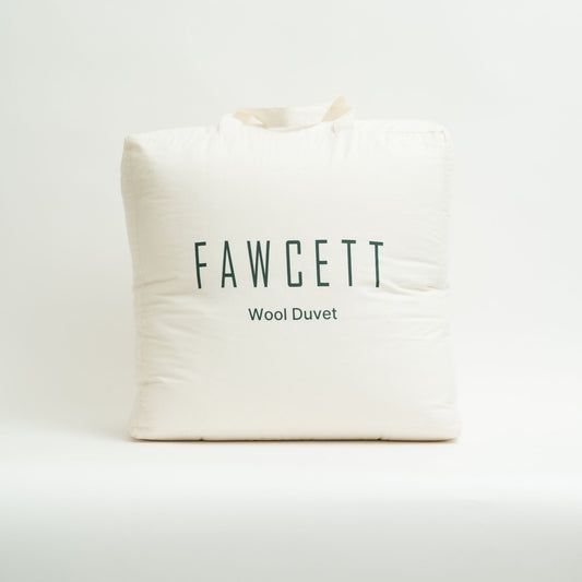 wool duvet in packaging