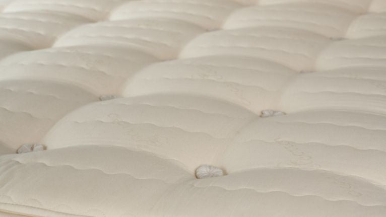 Close-up of a Fawcett mattress