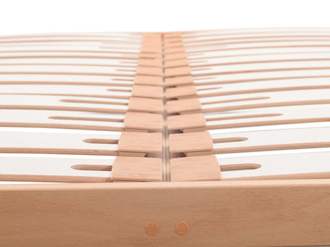 Center Image of Slatted Wood Bed Base