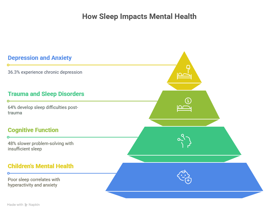 How Sleep Impacts Mental Health - visual selection