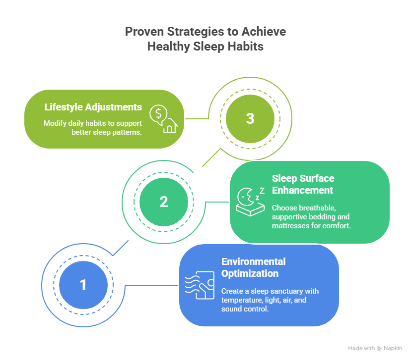 Proven Strategies to Achieve Healthy Sleep Habits - visual selection